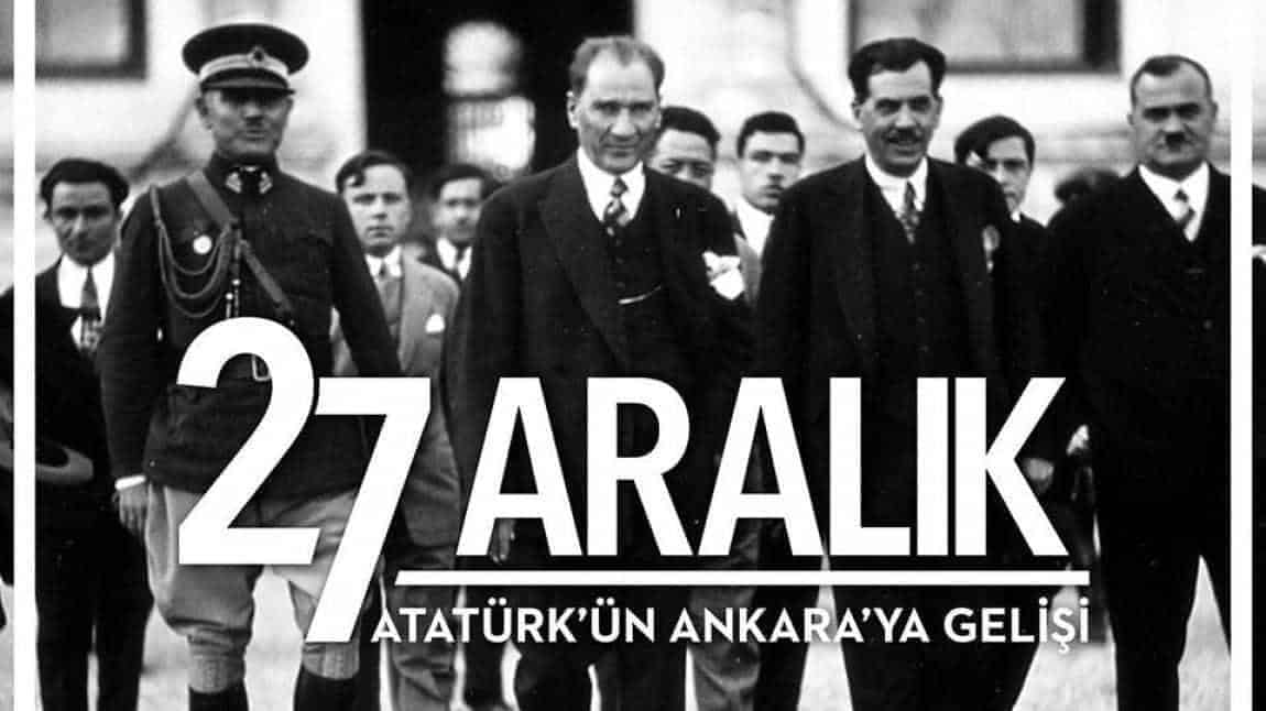 Gazi Mustafa Kemal Atatürk, Bundan Tam 104 Yıl Önce, Beraberindeki Heyetle Birlikte Ankara'ya Giriş Yaptı...